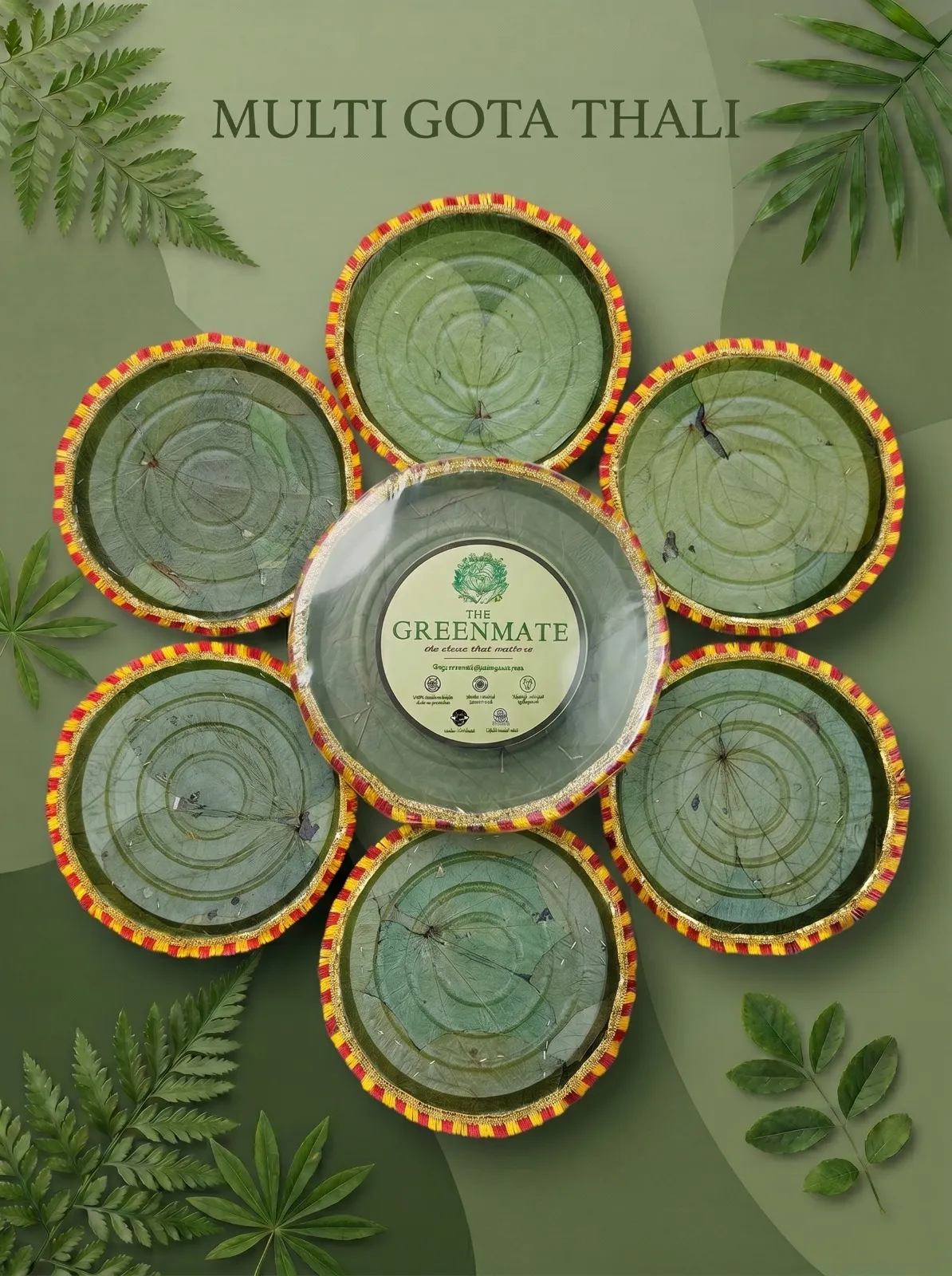 Multi Gota Siali Thali